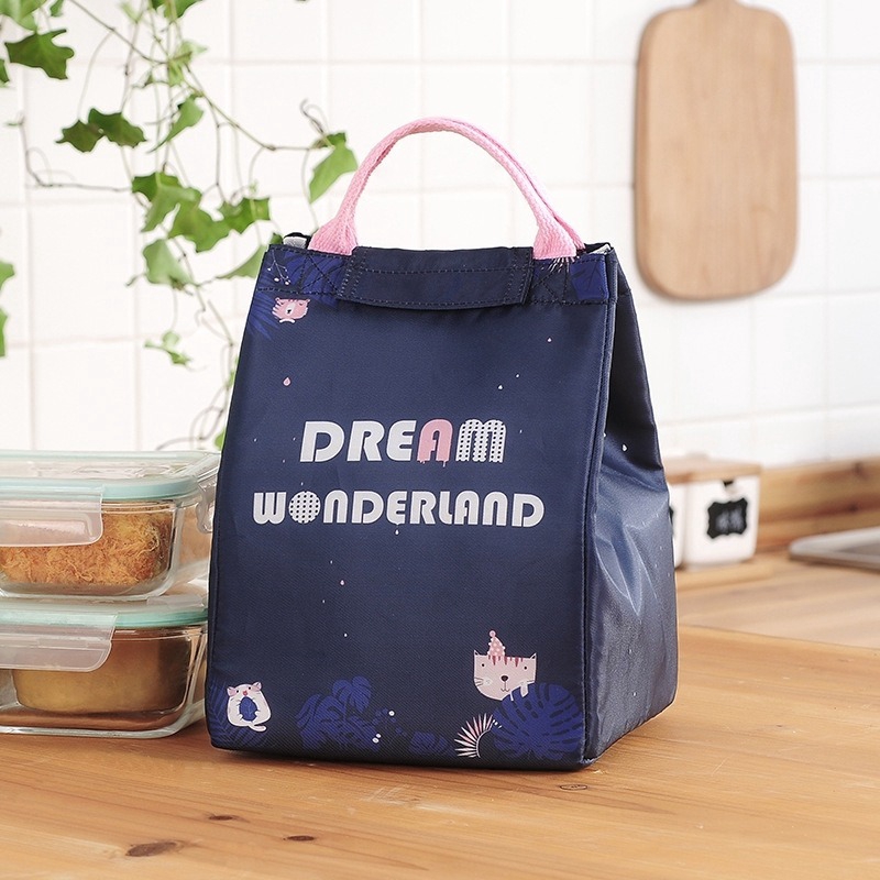 Insulated bag for students with large capacity