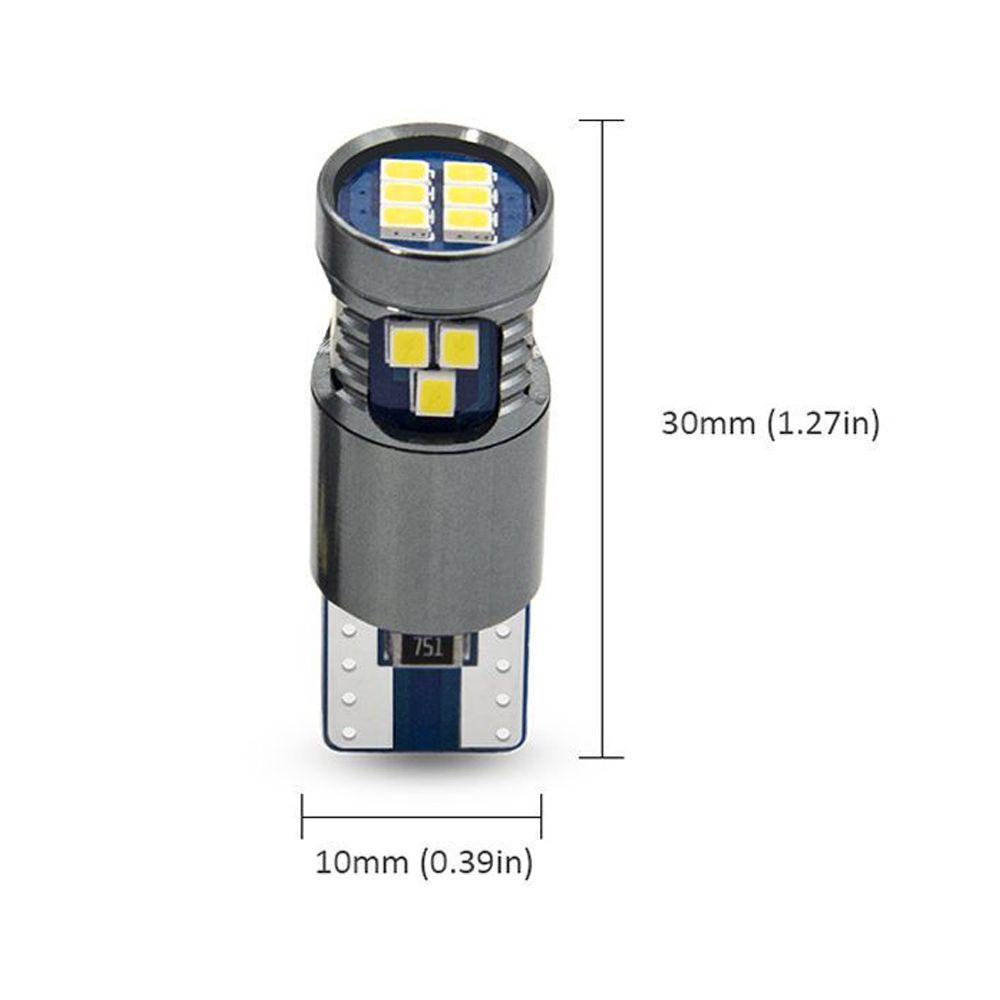2 Bóng Đèn LED Biển Số Xe Hơi 12V 2016 18SMD