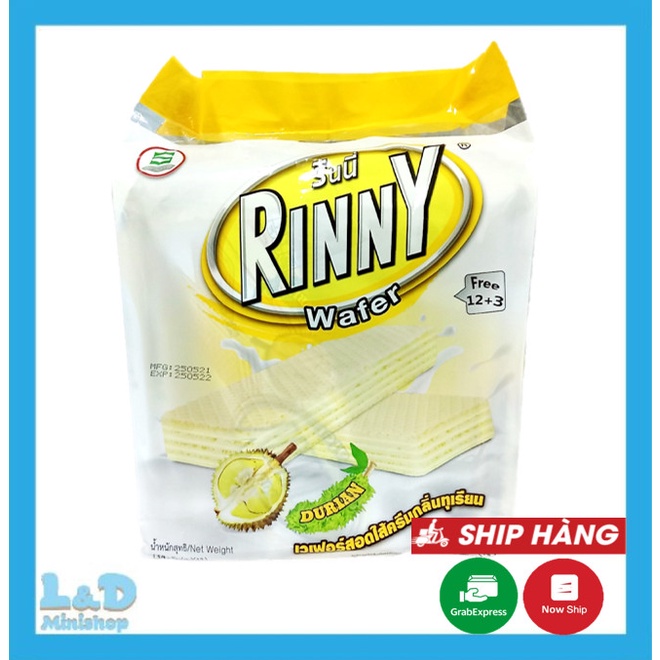 Bánh Xốp Rinny Các Vị 408gr