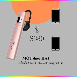 Tai nghe Bluetooth Tuxedo S380 (Bluetooth V4.1, Kết nối 2 thiết bị cùng lúc)