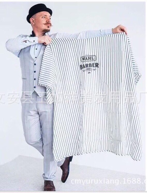 Áo choàng cắt sọc