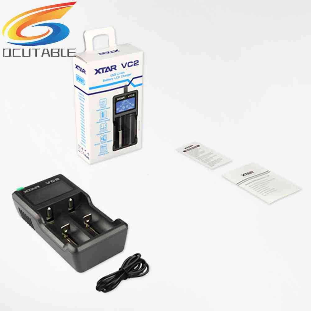 Bộ Sạc Pin Lithium Thông Minh 2 Ngăn XTAR VC2 Màn Hình LCD