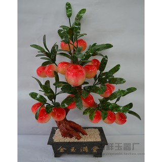 CÂY ĐÀO ĐÁ PHONG THỦY 18 QUẢ