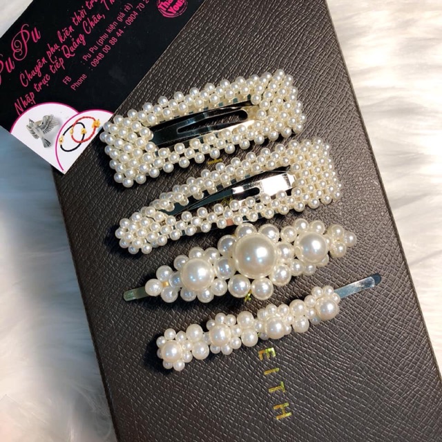 Set 4c kẹp tóc hàn quốc