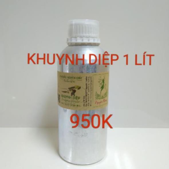 1 LÍT TINH DẦU KHUYNH DIỆP NGUYÊN CHẤT NHẬP KHẨU ẤN ĐỘ