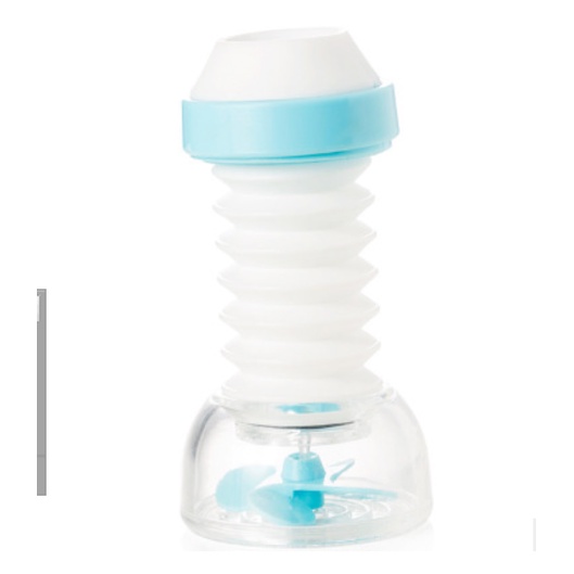 ]Đầu vòi xịt nước tăng áp cho vòi bồn rửa chén - Loại có nẹp inox - Xoay Tròn Được