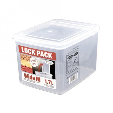 [Hỏa Tốc HN] Hộp đựng bảo quản thực phẩm đồ khô Lock pack 1.7L Nội Địa Nhật Bản