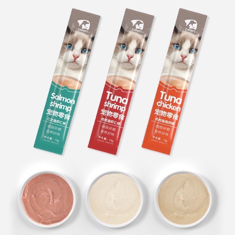 [ Cực rẻ ] Súp thưởng cho mèo 15g Peien Cat Siêu ngon
