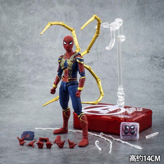 Mô hình spider man SHF Infinity War