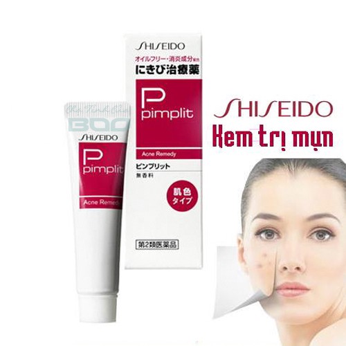 Kem Bôi Mụn Shiseido Pimplit 18g Nhật Bản