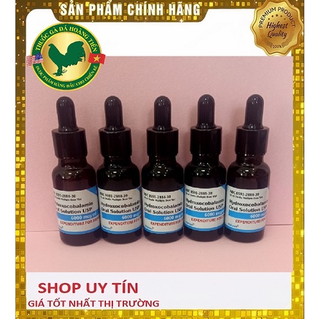 B12 6000 NHÂN SÂM CHAI 20ML - NHỎ MIỆNG TĂNG NƯỚC MÁU, TĂNG BO GÀ ĐÁ