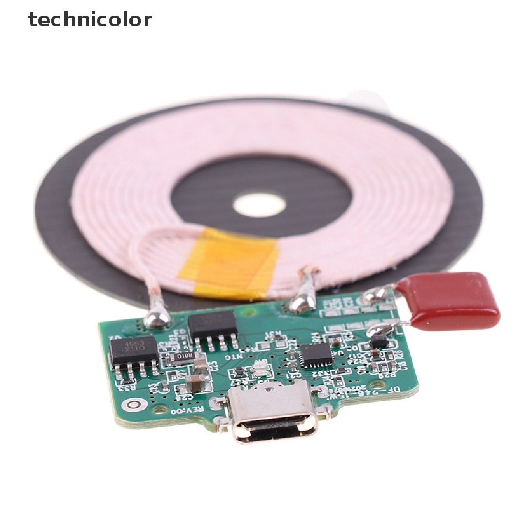 Mô Đun Sạc Nhanh Không Dây Qi 15W Kèm Hộp Mạch PCBA
