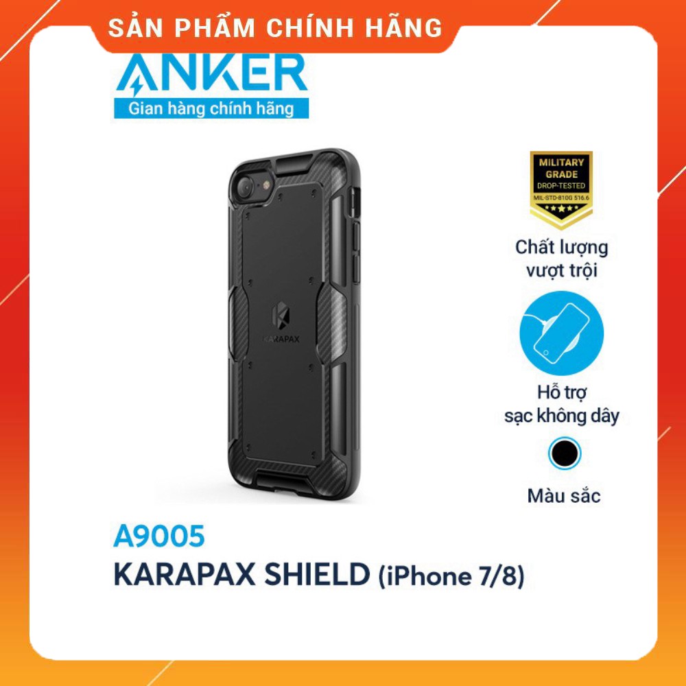 Ốp Lưng ANKER KARAPAX Shield cho iPhone 7/ 8 - A9005