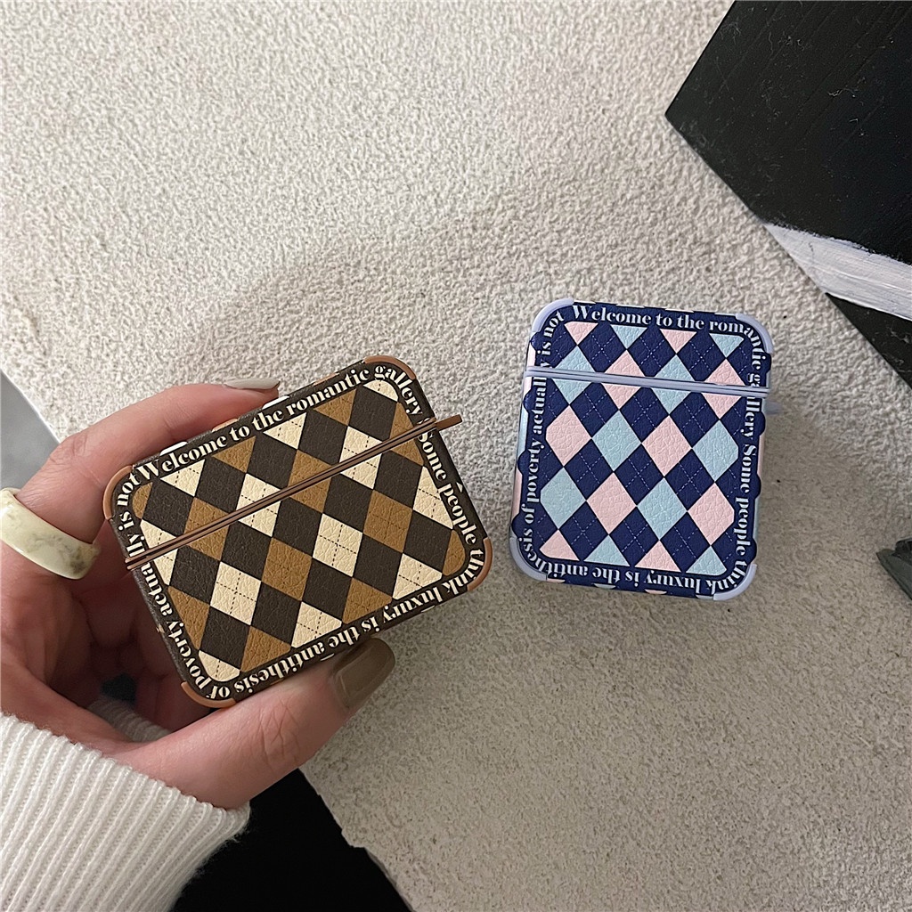 Ốp Bảo Vệ Hộp Đựng Tai Nghe AirPods 1 2 3 Thêu Hình Xinh Xắn