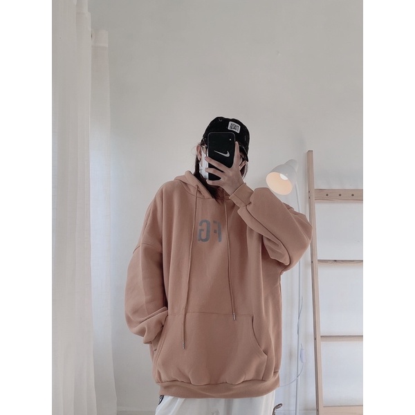 áo hoodie dáng rộng