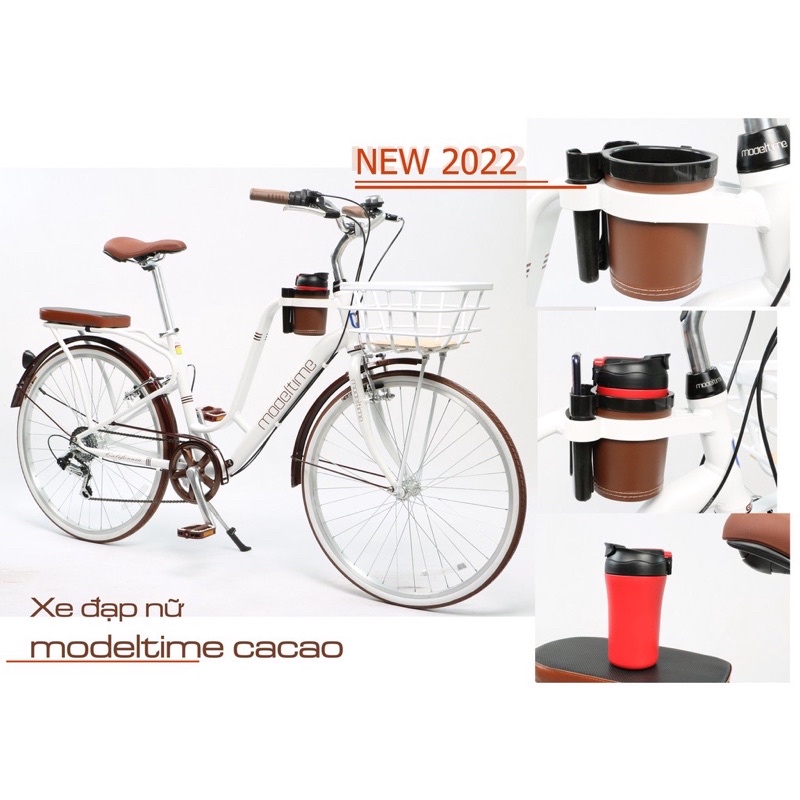 Xe đạp nữ California Cacao 2022 mới nhất