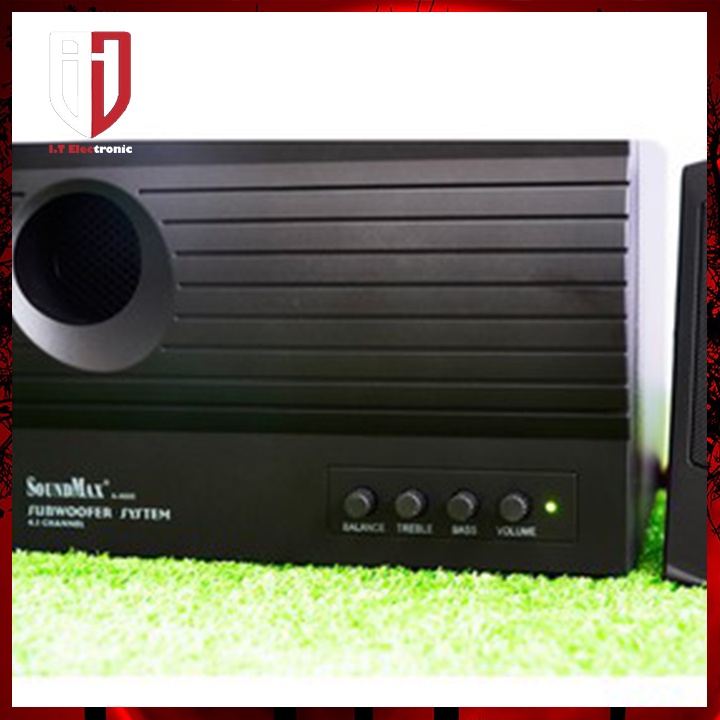 Loa máy tính để bàn chính hãng 4.1 SOUNDMAX A4000 loa vi tính laptop nghe nhạc công suất lớn có dây