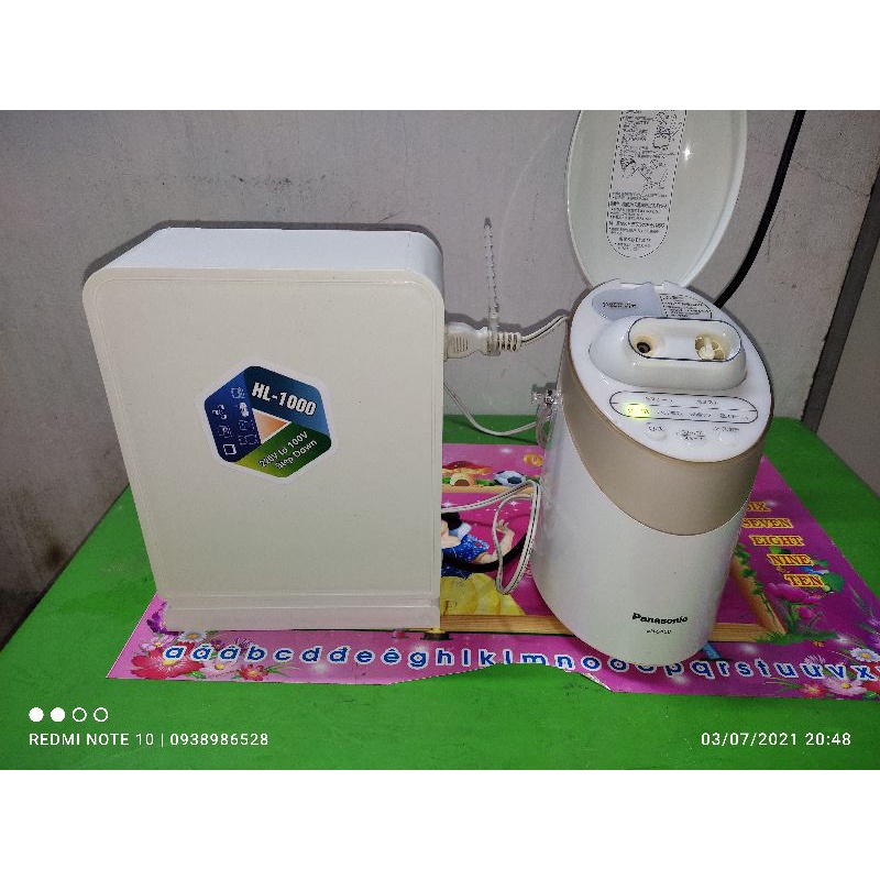 Bộ đổi nguồn cho máy xông hơi massage mặt nội địa nhật