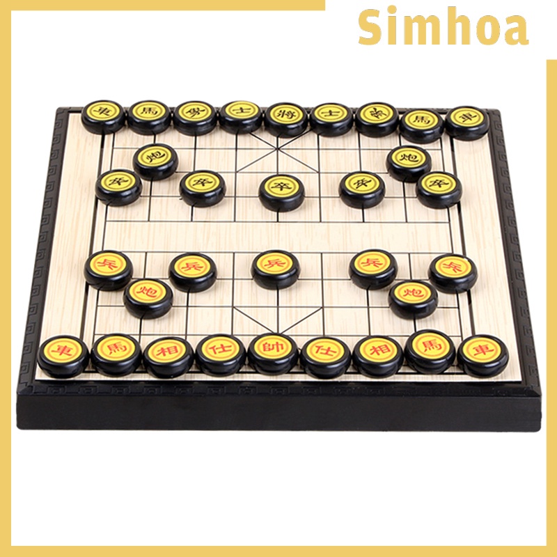 Chinese Chess Chinese Chess Game PVC Plastic Board Game for Two Players