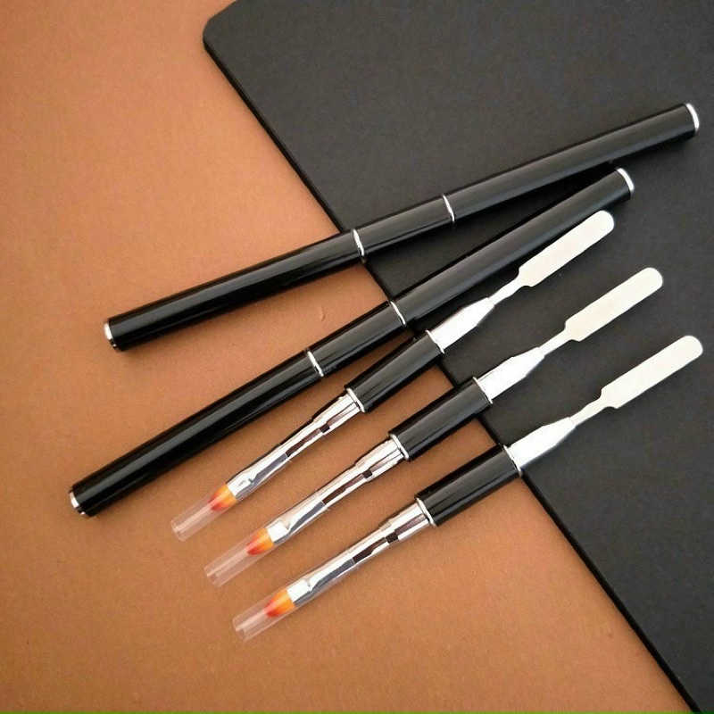 Cọ đắp gel 2 đầu quá tiện dùng trong làm móng