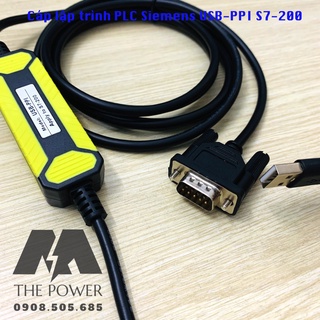 Cáp lập trình plc siemens usb-ppi s7-200