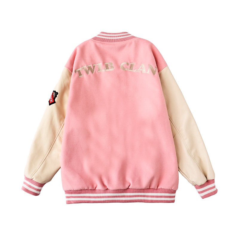 Áo khoác MLBNY bomber PU siêu hot hit mã MLBNY001