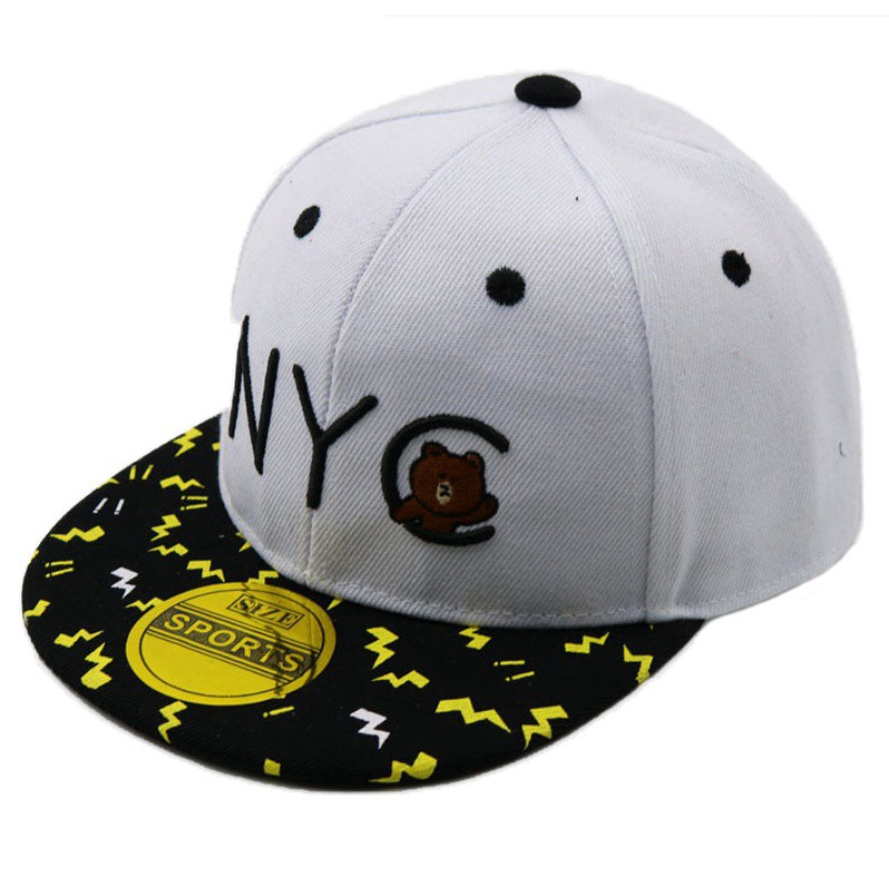 Nón chơi bóng chày theo phong cách hip hop dùng cho trẻ nhỏ