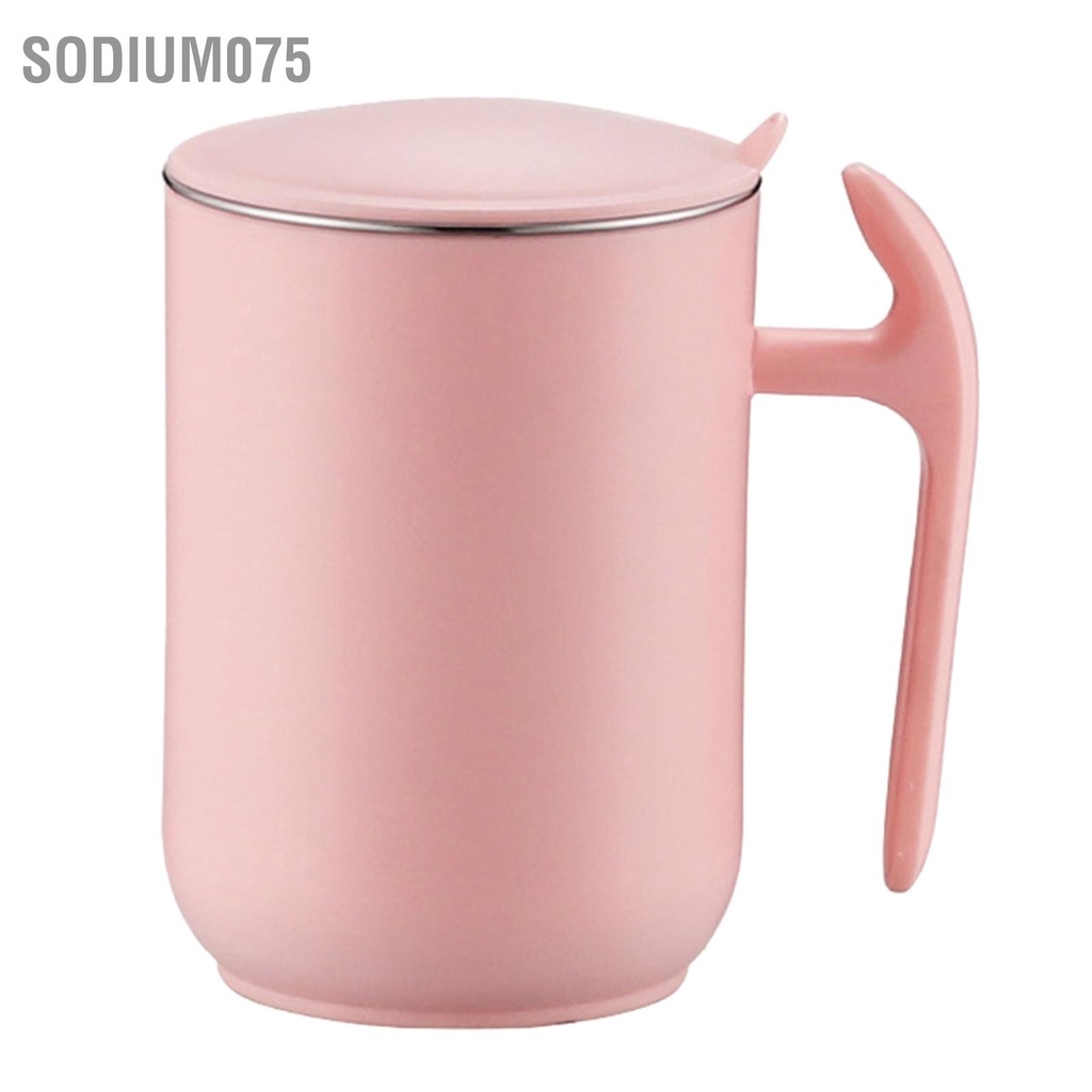 Cốc Cà Phê Bằng Thép Không Gỉ Hai Lớp Cách Nhiệt Chống Bỏng 550ml