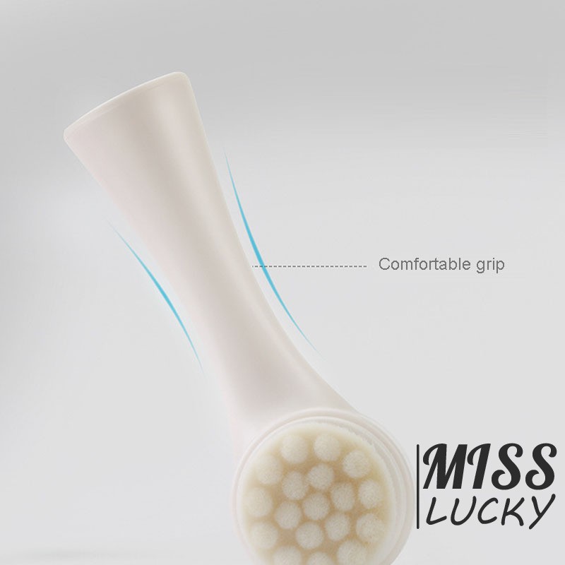 [Hàng mới về] Bàn chải hai mặt bằng chất liệu silicon 3d dùng để vệ sinh da mặt