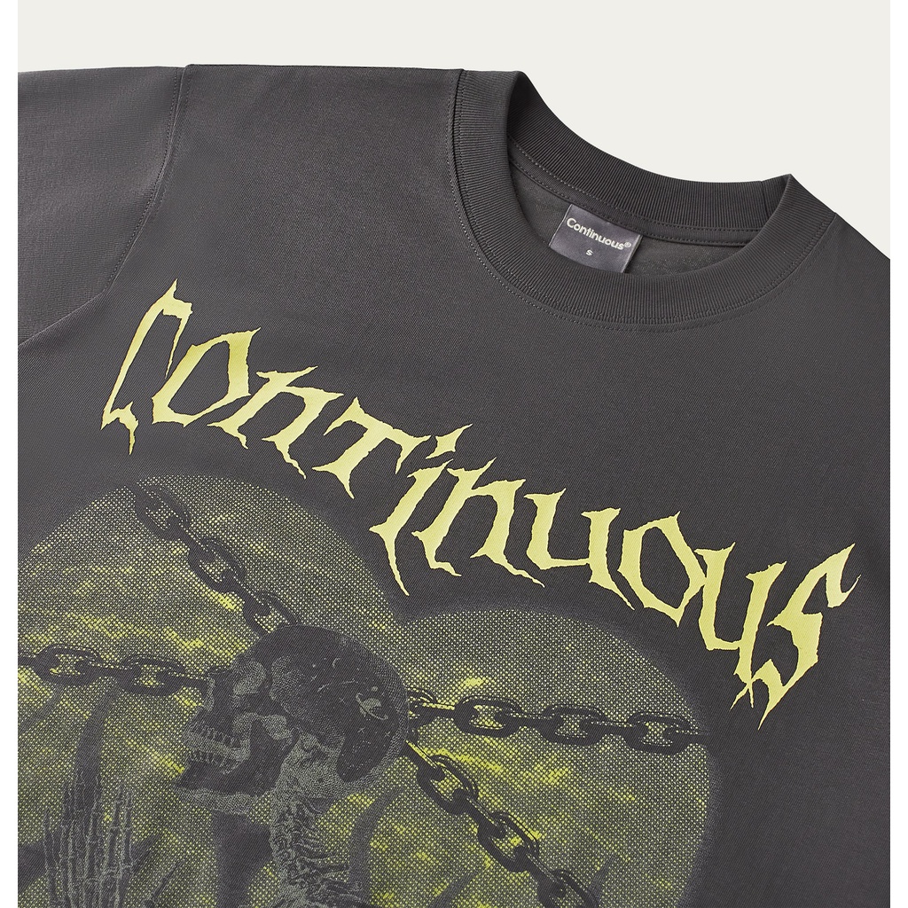 Áo thun Continuous - CTNS - SKELETON/ Grey