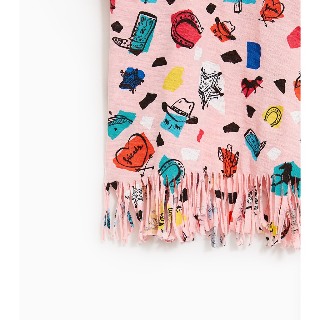 Áo thun bé gái Zara