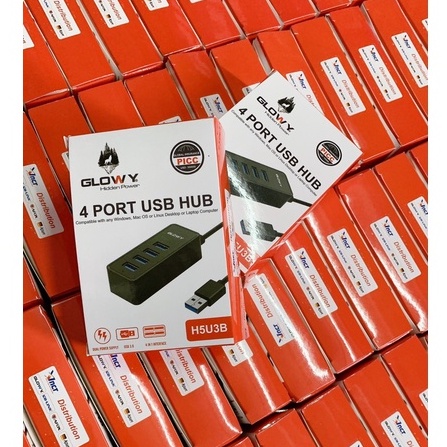 Bộ chia 4 cổng USB _ Hub USB Gloway H5U3B _ Bảo hành 12 tháng !!