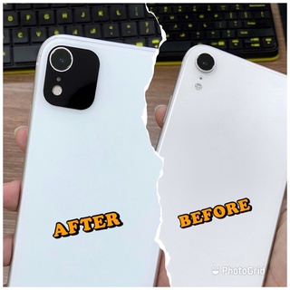 MIẾNG DÁN TRANG TRÍ CAMERA IPHONE XR (ĐEO ĐƯỢC ỐP IP 11)