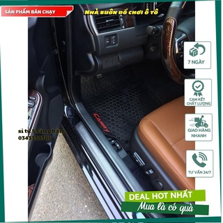 [Bán buôn] Nẹp carbon dán bậc cửa - Chống trầy xước xe ô tô.