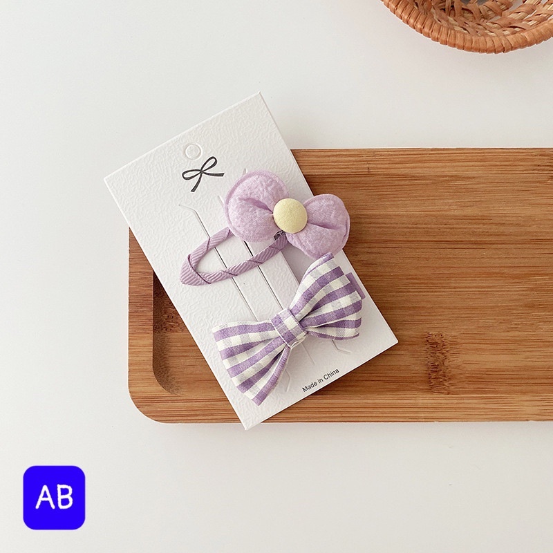 Sét 2 chiếc cặp tóc cho bé yêu