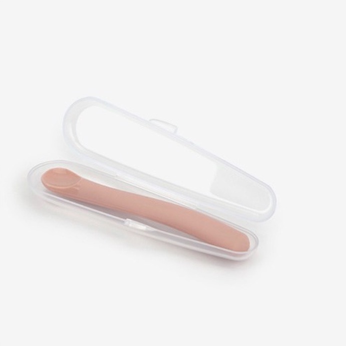 Muỗng/thìa tập ăn dặm cao cấp Bonbon sillicon Hàn Quốc giai đoạn 1