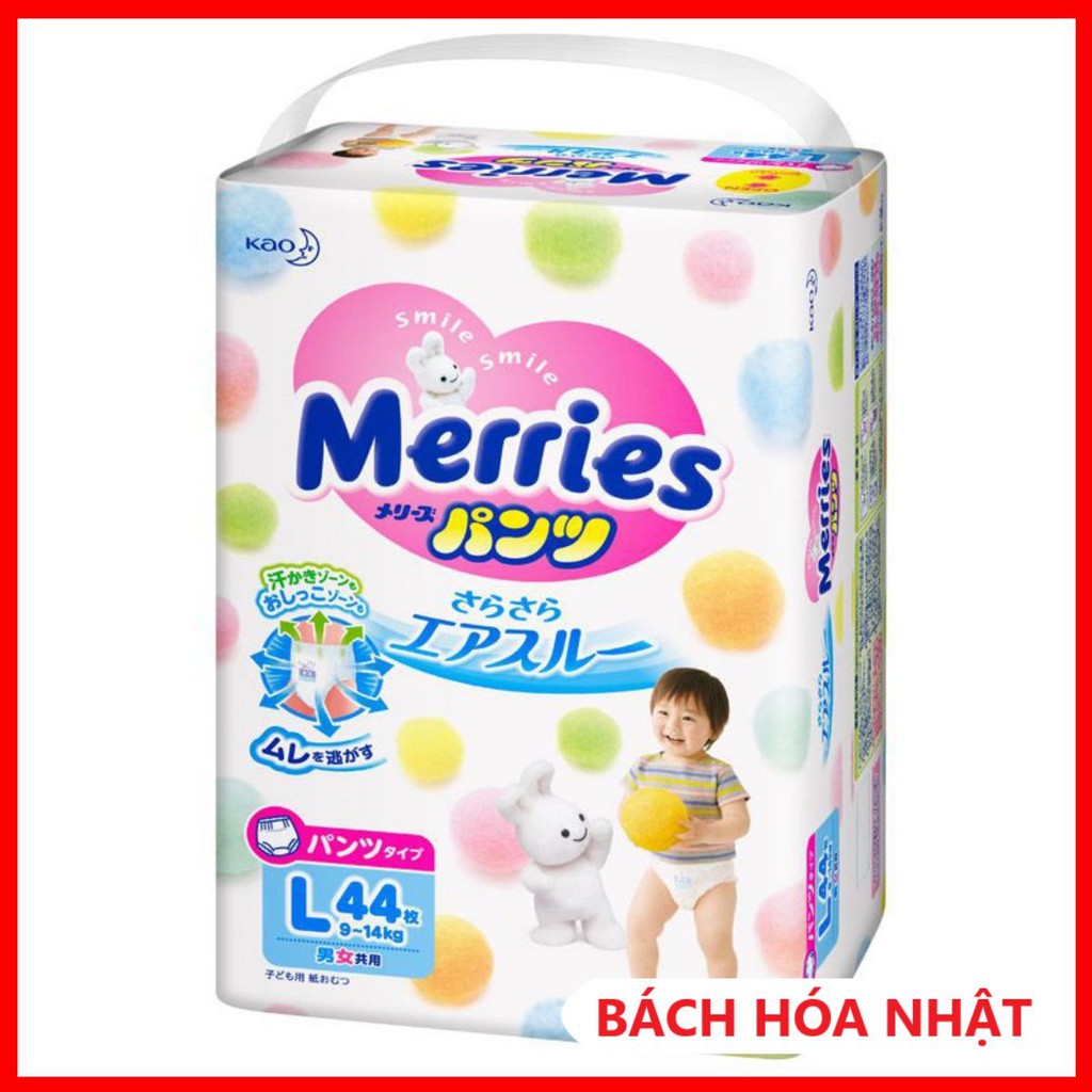 Bỉm MERRIES Quần XL38 Nội Địa Nhật Bản