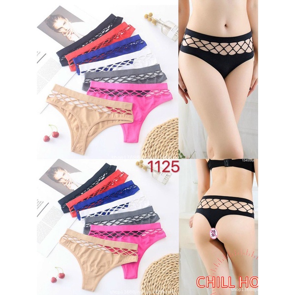QUẦN LỌT KHE COTTON CÁCH ĐIỆU DÂY ĐAN 1125