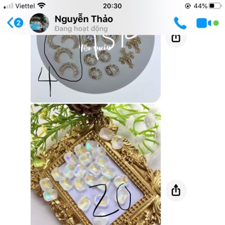 Combo đá gắn móng