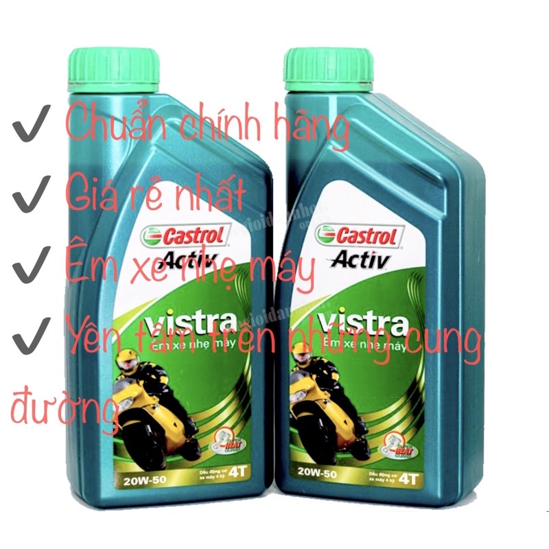 [ Chính Hãng] Dầu Nhớt Vistra 300 20W-50