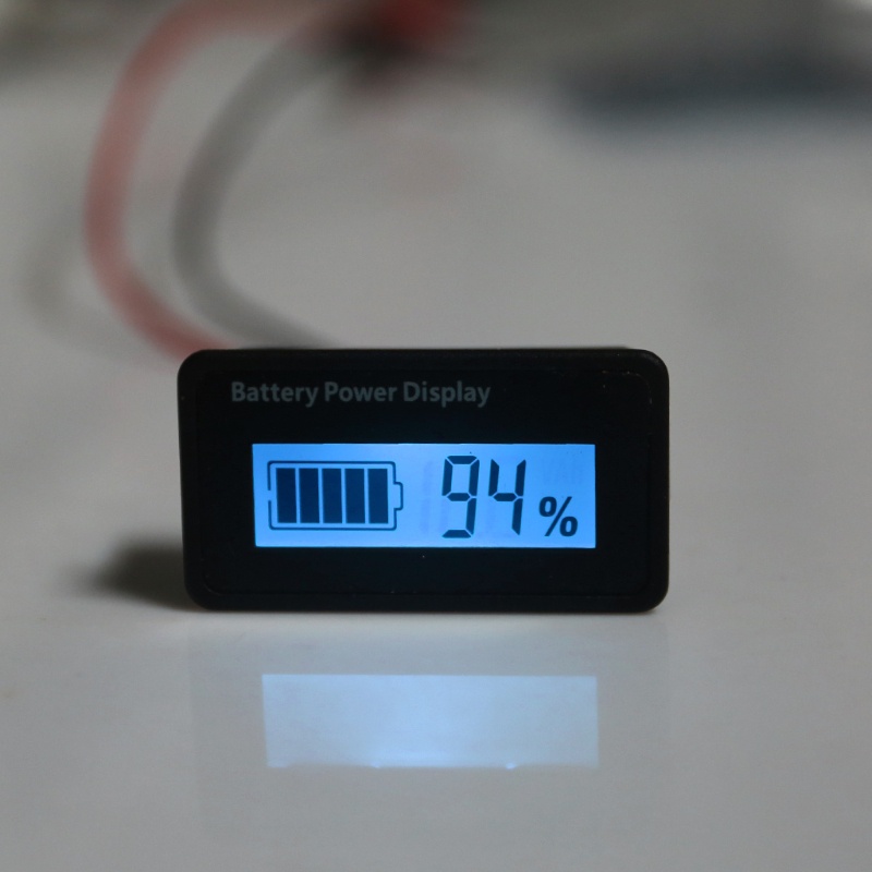 Vôn Kế Kỹ Thuật Số 12v 24v 48v Màn Hình Lcd Chuyên Dụng Cho Xe Hơi / Xe Máy