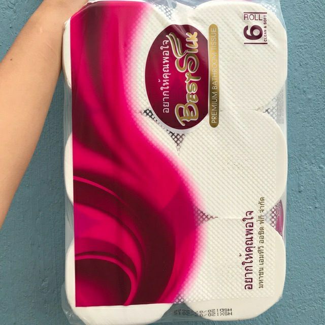 COMBO 3 LÓC GIẤY BEST SOFT THÁI LAN LOẠI 6 CUỘN - THÁI LAN