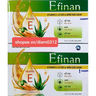 VIÊN UỐNG ĐẸP DA - TĂNG CƯỜNG NỘI TIẾT TỐ EFINAN