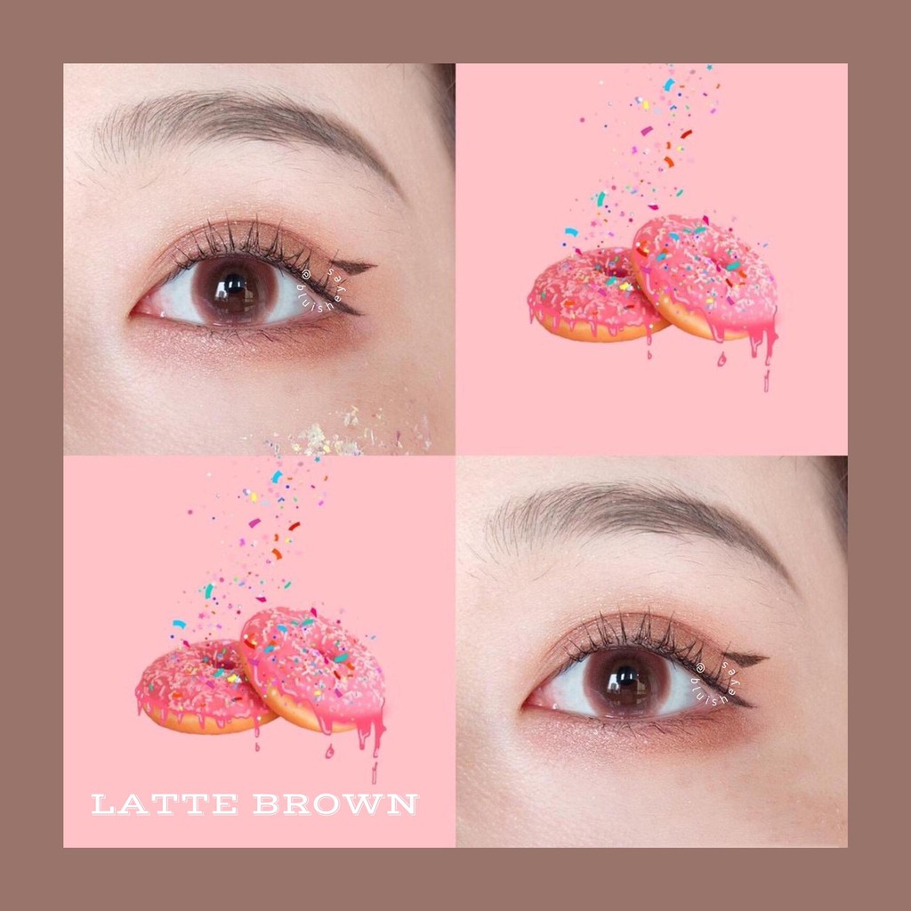 Lens nội địa Trung LATTE BROWN