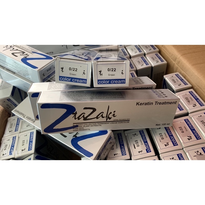 Thuốc Nhuộm Tóc Mix 0.22  Ztazaki 100ml Siêu Mạnh