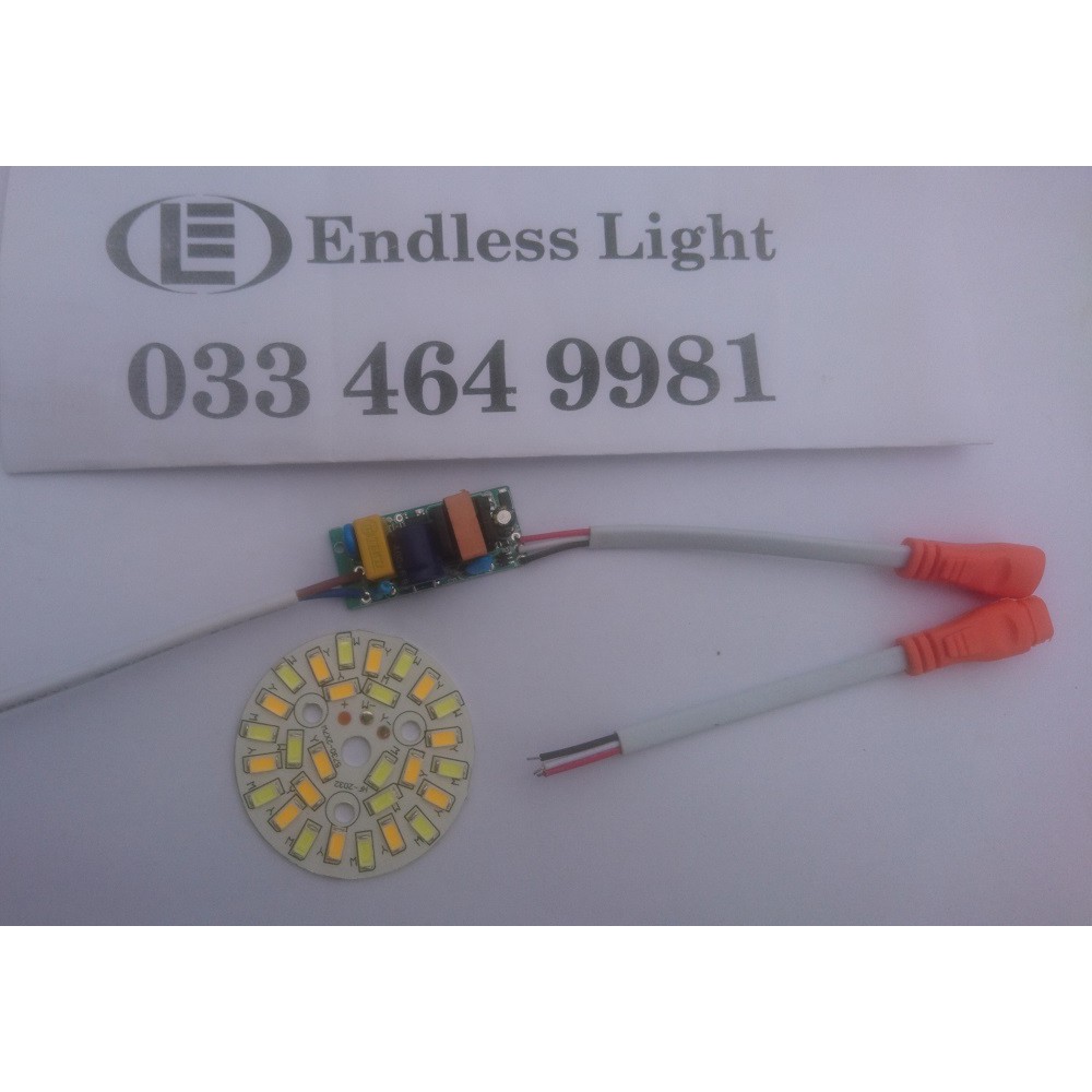 Combo Driver ( Chấn lưu ) + LED âm trần 3 màu