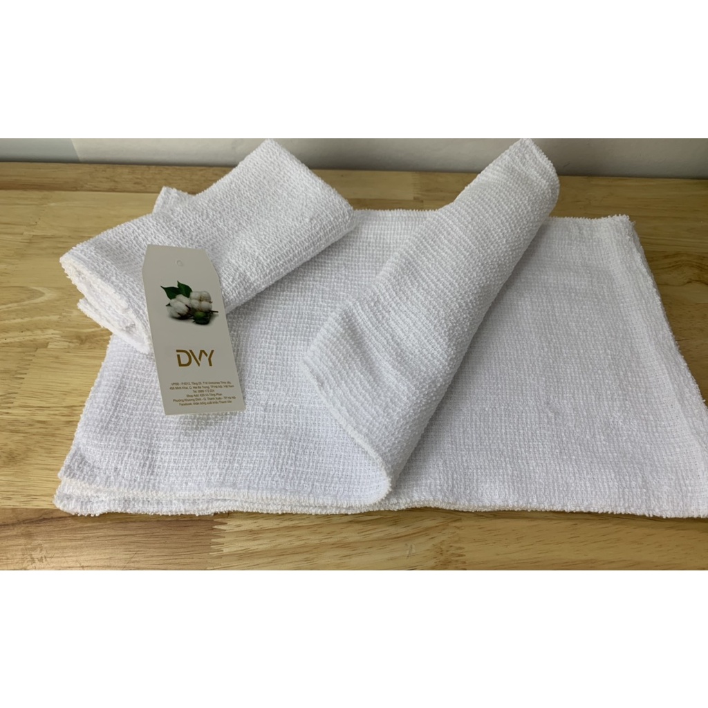 ( 1 Kilogam) KHĂN LAU 100% COTTON DÀY DẶN 2 LỚP