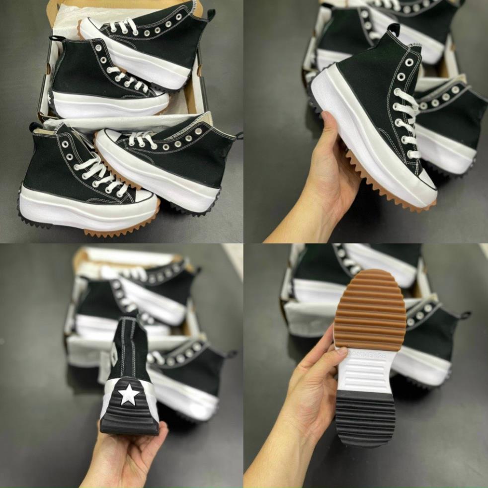 Giày thể thao Sneaker Convers Run Star Hike High top CV cổ cao nam nữ độn đế