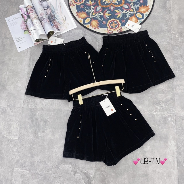QUẦN SOOC NHUNG ĐINH LOẠI 1 QUẢNG CHÂU CHẤT ĐẸP MS19030