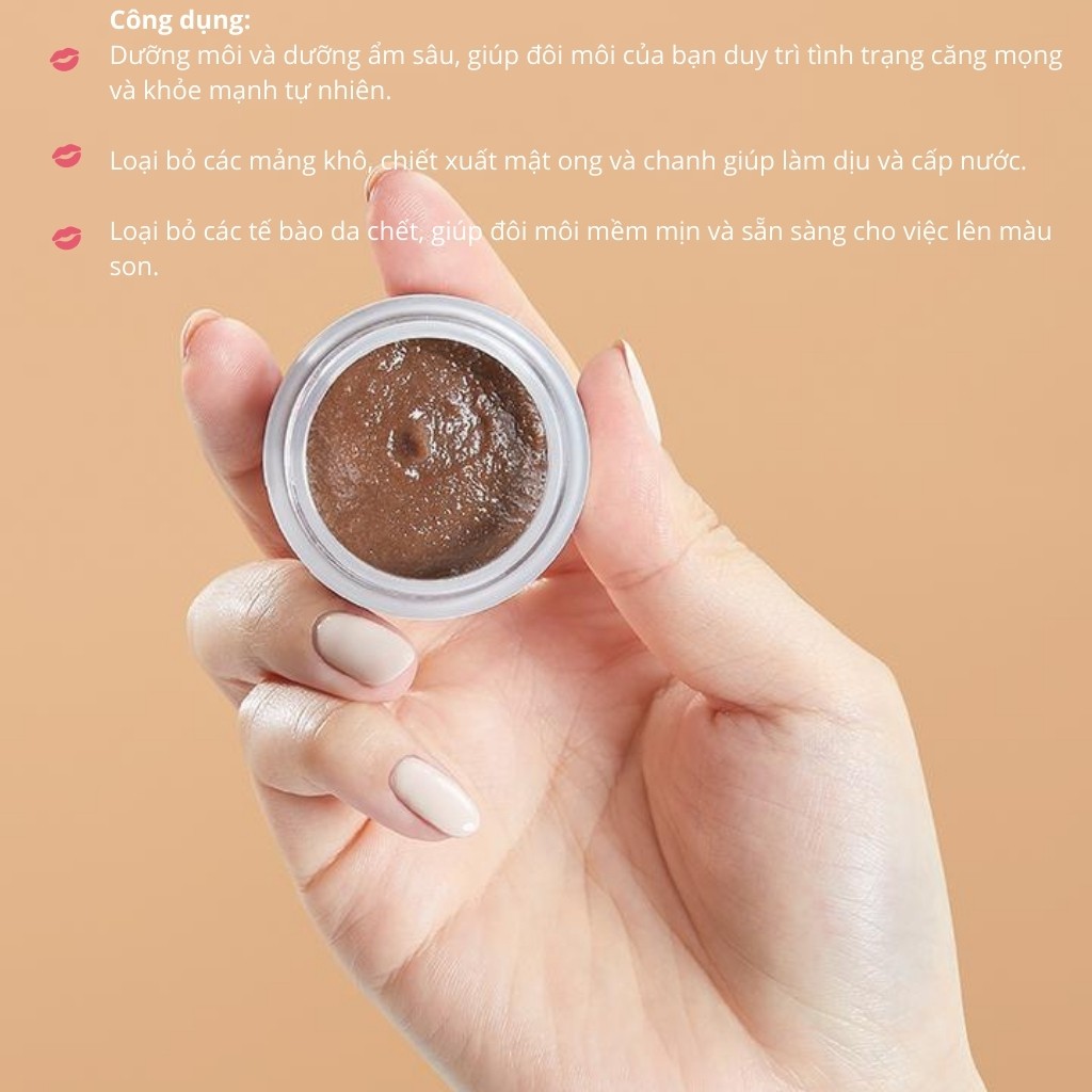 Tẩy da chết cho môi COSRX Fulll Fit Honey Sugar Lip Scrub 20g